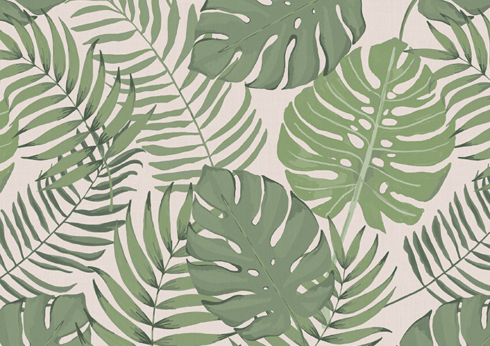 Lush Palms, Pink - Twist&Fit Roller Blind - Image 6